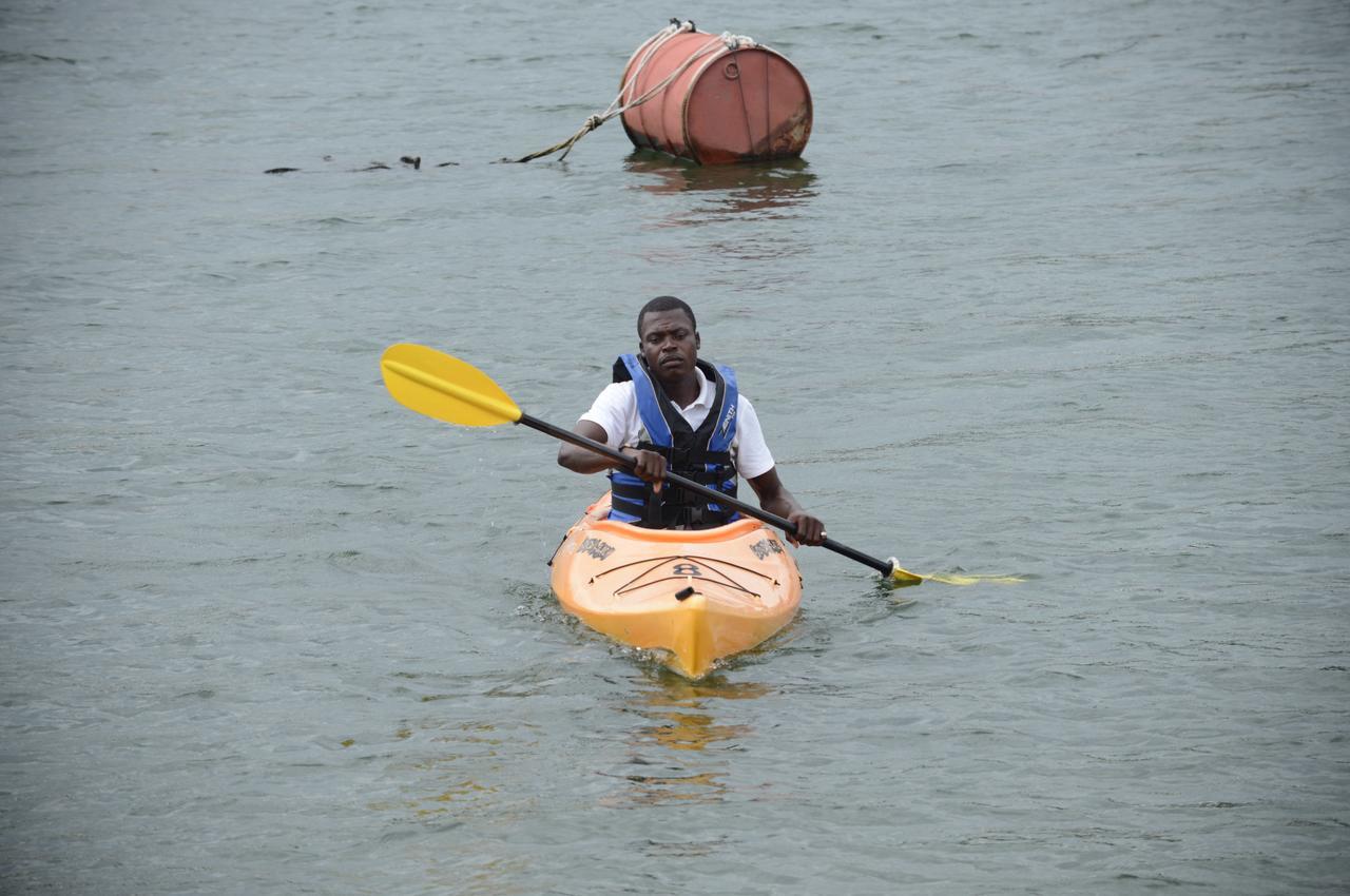 โรงแรมโวลตา อโกซอมโบ Akosombo ภายนอก รูปภาพ