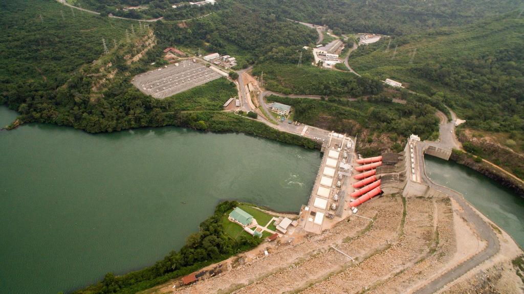 โรงแรมโวลตา อโกซอมโบ Akosombo ภายนอก รูปภาพ